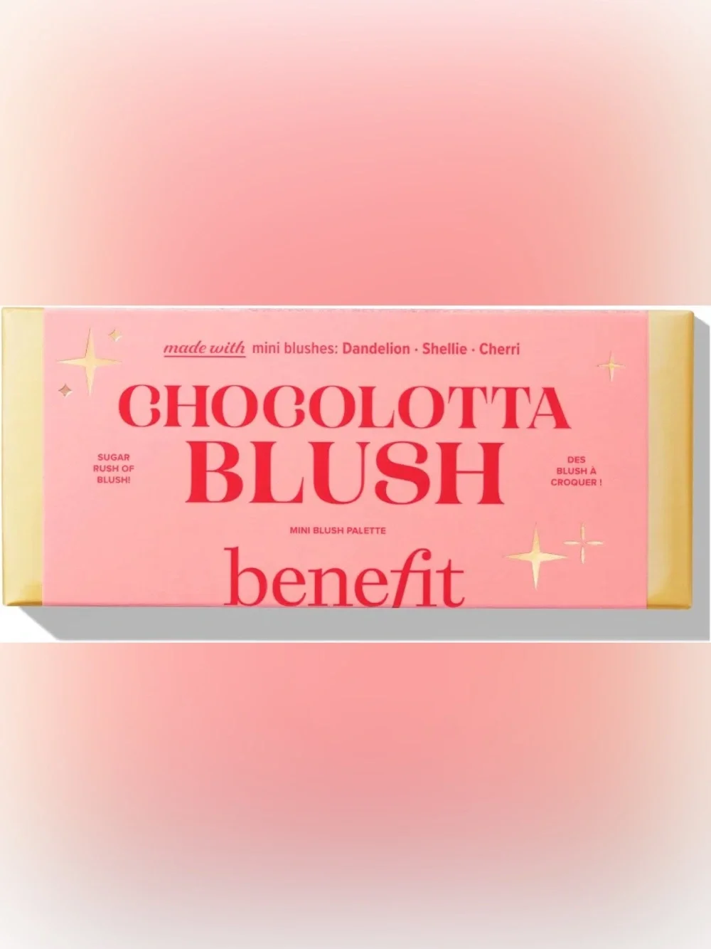 BENEFIT COSMETICS LIMITED EDITION CHOCOLOTTA BLUSH SET